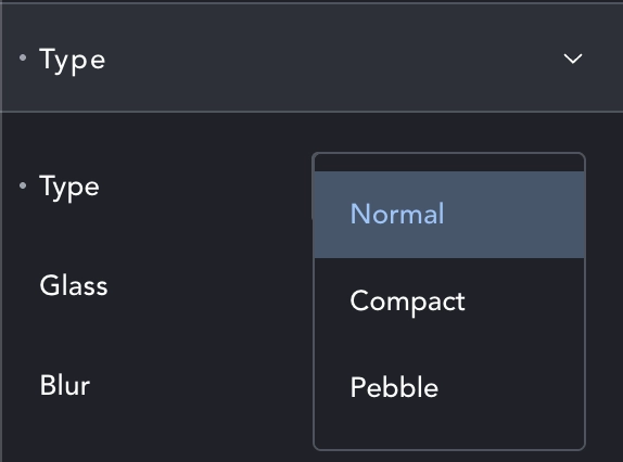 Audio Player type dialogue
