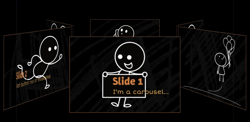 Carouser example in teacups mode