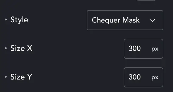 ScrollBack settings panel