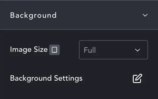 ScrollBack settings panel