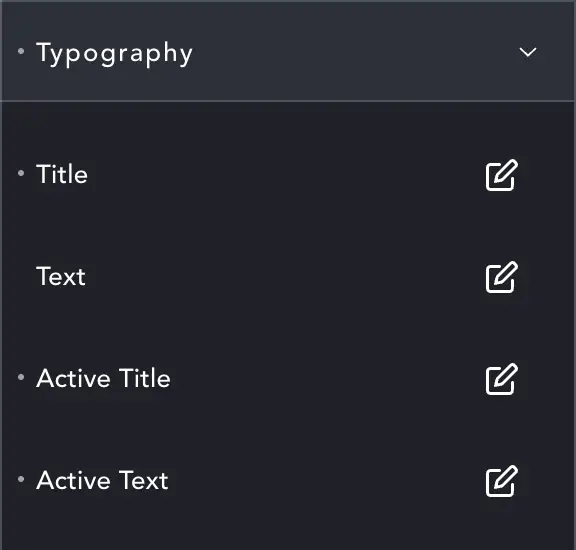 Panel Gallery Settings Dialogue