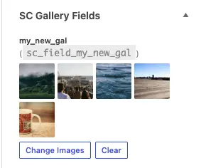 Gallery meta-box