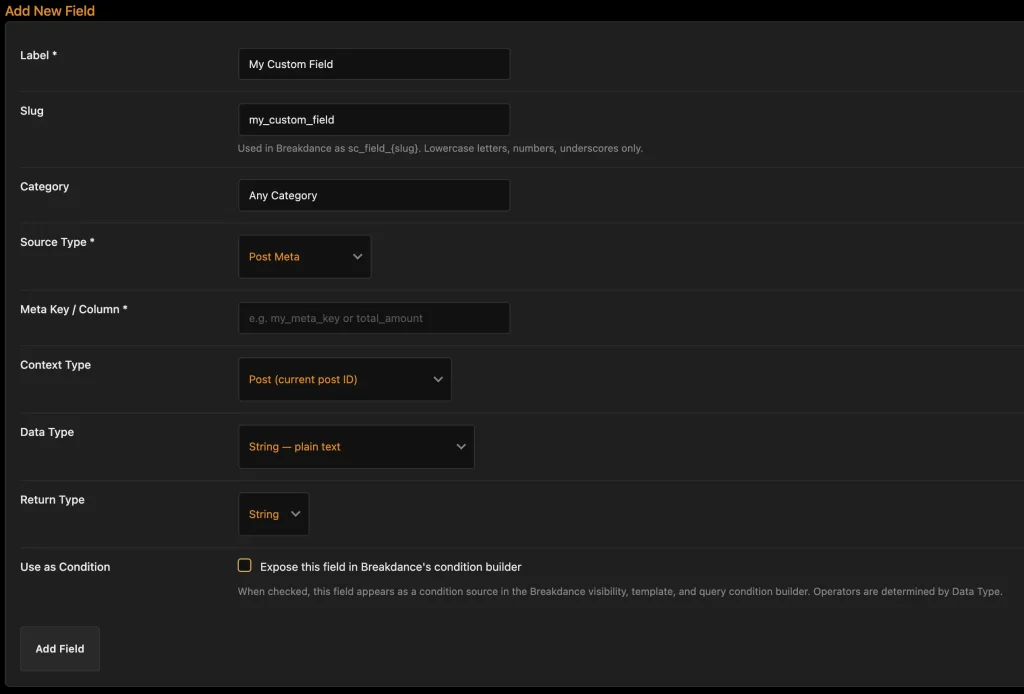 Smithy Connect Screen